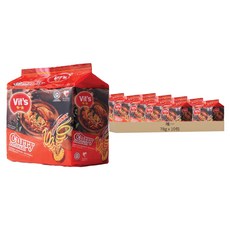 Vit's 唯一麵 南洋風味咖哩速食麵 78g/包 - 香濃夠味 快速料理 道地風味, 10包