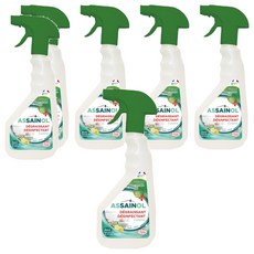 ASSAINOL 愛潔諾 有機乳酸廚房清潔劑，檸檬&百里香，500ml, 6瓶