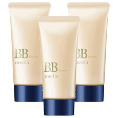 media 媚點 台灣公司貨 自然光感美肌BB霜 SPF35 PA++, 02 自然膚色, 35g, 3件
