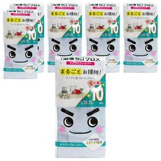 LEC 激落免洗劑清潔巾 乾濕兩用 極細纖維 快速拭淨, 30 x 30cm, 6包