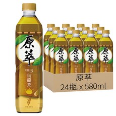 原萃 文山包種烏龍茶, 無糖 無香料 雲霧工法, 580ml, 24瓶