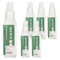 TKP植萃酵素 蔬果奶瓶潔淨粉, 500g, 6罐