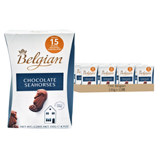 THE Belgian 海馬榛果夾心巧克力, 135g, 12個