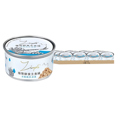 Zimple 極簡鮮食主食罐, 清燉鮪魚 + 海藻, 85g, 24罐