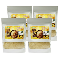 茂格生機 有機砂糖, 450g, 4包