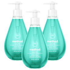 method 清泉洗手乳，植物基清潔劑, 354ml, 3瓶