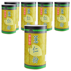 御復珍 薏仁粉，取自陽光充足產地, 500g, 6罐, 1入