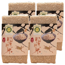 origin 源天然 有機轉型期糙米 CNS二等米, 600g, 4包