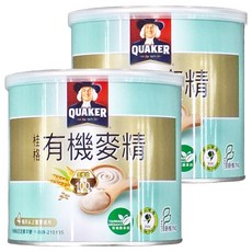 QUAKER 桂格 有機麥精 4個月以上適用, 300g, 2罐