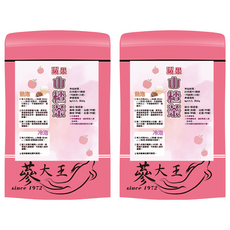 蔘大王 蘋果山楂茶包, 8g, 10個裝, 2組