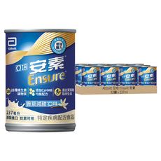 Abbott 亞培 Ensure 安素 HMB升級配方 香草減甜, 237ml, 32罐