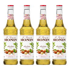 MONIN 莫寧 榛果風味糖漿, 700ml, 4瓶