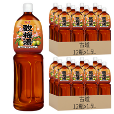 古道 酸梅湯, 1.5L, 24瓶