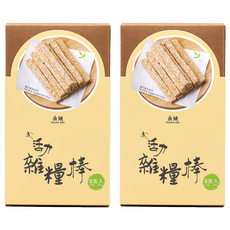 永祺活力雜糧棒-糙米牛奶, 火爆團購,狂銷十萬條, 8支入, 口感多層次, 104g, 2盒