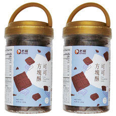 老楊 可可方塊酥, 300g, 2罐