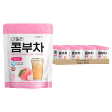 Danongwon 乳酸菌康普茶 水蜜桃, 5g, 20包, 30袋