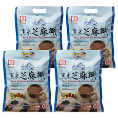 源順食品 自然笑顏 黑米芝麻糊, 420g, 4袋