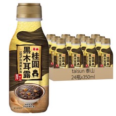 TAISUN 泰山 桂圓黑木耳露, 350ml, 24瓶