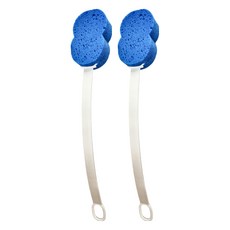 OO 生活輔具 長柄洗澡刷, 柔軟海綿, 嚴選ABS材質, 防水防潮, 單一顏色, 1支, 2支