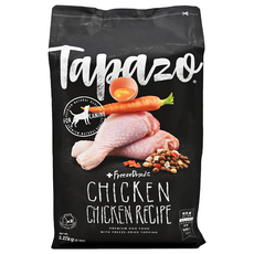 Tapazo 熟齡犬 凍乾三重奏 特百滋 凍乾雞肉食譜，低敏雞肉配方，2.27kg, 1袋