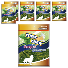 Boneplus 潔牙顆粒嚼嚼骨 L 適用於小型犬~大型犬, 清新草本, 320g, 6包