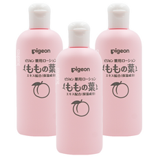 pigeon 貝親 桃葉爽身乳液, 200ml, 3瓶