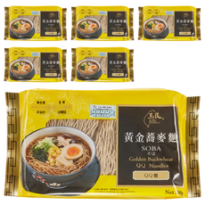 玉民 黃金蕎麥QQ麵, 300g, 6包