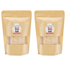 港媽私房手作 手工無鹽蔬果1mm麵條 紅蘿蔔口味 適合十個月以上咀嚼好的寶寶, 200g, 2包