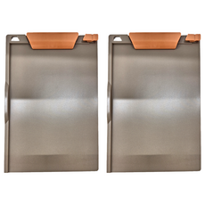 ABEL 力大牌 享讀可收合站立式板夾, 咖橘色, 2個