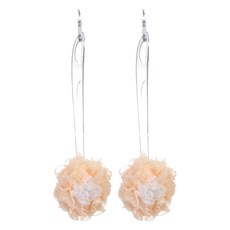 魔縐 3D 潔效沐浴刷, 2個, 1個裝, 橘色 + 白色