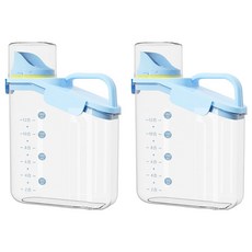 小麥購物 食品級手提密封罐 L2277 天空藍 2L, 2個