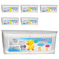 D&T德技生化 圓軸棉花棒 ,600支,6組