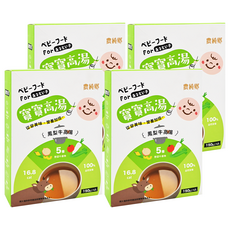 農純鄉 寶寶高湯 鳳梨牛 6個月以上 4包, 600g, 4盒