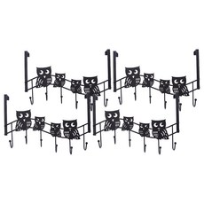 生活屋 閣家 貓頭鷹門板勾 金屬材質, A31060, 4個