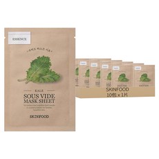 SKINFOOD 蔬顏極萃羽衣甘藍面膜 20g, 10包, 1片