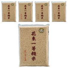 天生好米 花東一等糙米, 2.4kg, 5包