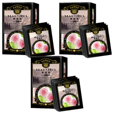 FANGS 方氏 美顏茶 德國進口棉質茶包, 1.5g, 20包, 3盒