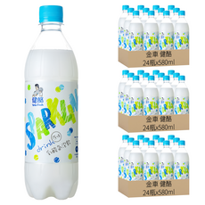 金車 健酪 乳酸氣泡飲原味 24瓶, 580ml, 72瓶