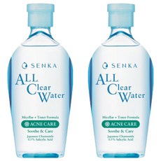 SENKA 專科 超微米淨荳卸妝水, 230ml, 2瓶
