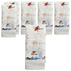 kontex 純棉多功能日本棉紗長巾, 水族館, 6條