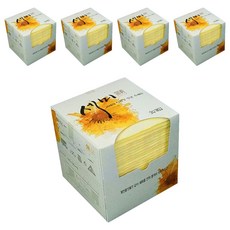 Semi 抽取拋棄式清潔巾, 30張/盒, 5盒