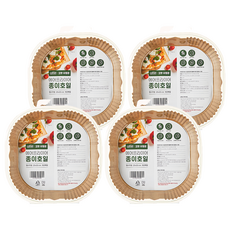 comet 無螢光方形氣炸鍋料理紙, 100個, 4盒