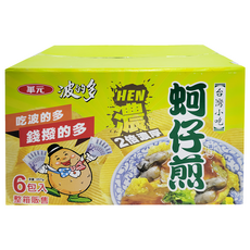 波的多濃厚蚵仔煎量販箱 6包, 59.5g, 1盒