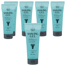 KUMANO 熊野油脂 DEVE 剃鬚凝膠, 220g, 6條