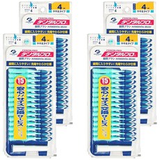 DENTALPRO I型齒間刷 4號 M, 1.2mm, 15支, 4組