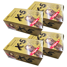 SAMJIN 三進 X-5花生巧克力風味捲心酥648g*4盒,韓國進口人氣零食, 648g