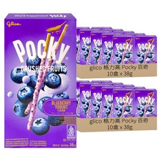 glico 格力高 Pocky 百奇 藍莓果粒優格棒, 38g, 20盒