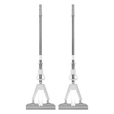 免手洗海綿拖把 對抗強力吸水 拖地不彎腰, 2個