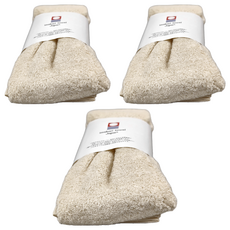 imabari towel ORIM BULKY PRO 長毛厚實款 今治認證毛巾 飯店級 單入 自然色 32 x 85cm 100%棉 日本產, 3個