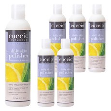 CUCCIO 古希歐 去角質凝露 白檸檬蘆薈, 專家研製手足護理, 清新香調沙龍級享受, 237ml, 6瓶